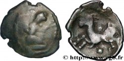 GALLIA - BELGICA - BELLOVACI (Regione di Beauvais) Bronze au personnage agenouillé et au cheval