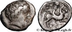 PICTONES / BITURIGES - MID-WESTERN, Unspecified Drachme au cavalier et au fleuron