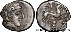 PICTONES / BITURIGES - MID-WESTERN, Unspecified Drachme au cavalier et à la main - P I