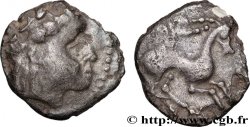 ALLOBROGES (Région du Dauphiné) Denier au cervidé et à la roue, tête à droite