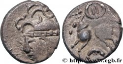 GALLIA - SOUTH WESTERN GAUL - NITIOBROGES (Area of Agen) Denier EFE à la tête casquée