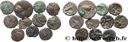 Gallia Lot de 11 oboles