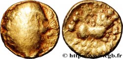 ÆDUI / ARVERNI, UNSPECIFIED Quart de statère au bige VF/VF
