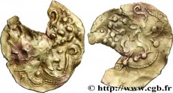 SUESSIONS (région de Soissons) Quart de statère lamellaire