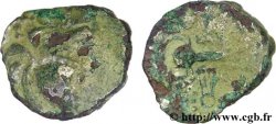 GALLIA - BAÏOCASSES (Regione di Bayeux) Statère de billon à la lyre (fourré)