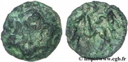 GALLIA BELGICA - AMBIANI (Regione di Amiens) Bronze aux loups affrontés et au cheval