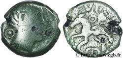 GALLIA BELGICA PAGUS CATUSLUGI - Sanctuary of BOIS L ABBÉ (Seine-Maritime) Bronze VIIRICIVS, classe III