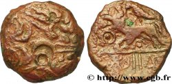GALLIA - CARNUTES (Región de la Beauce) Bronze COIIAT, lion à gauche