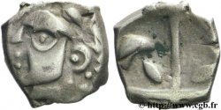 VOLQUES TECTOSAGES (région de Toulouse) Drachme “à la tête cubiste”