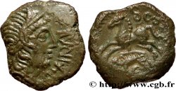 AULERQUES ÉBUROVICES (Région d Évreux) Bronze IBRVIXS au cheval et au sanglier TTB+
