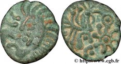 GALLIA BELGICA - BELLOVACI (Area of Beauvais) Bronze au coq à tête humaine