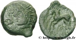 GALLIA - AULERCI EBUROVICES (Regione d Evreux) Bronze DVNICCOS au sanglier devant la bouche