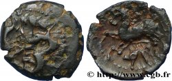 AULERCI EBUROVICES / AMBIANI, Unspecified Bronze aux chevaux affrontés et au cheval