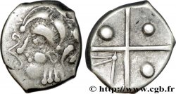 GALLIA - SUDOESTE DE LA GALLIA - CADURCI (Región de Cahors) Drachme “à la tête triangulaire”, S. 140