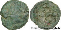 GALLIA - BELGICA - BELLOVACI (Regione di Beauvais) Bronze au personnage agenouillé et au sanglier