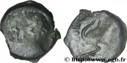 GALLIA - ARVERNI (Región de Clermont-Ferrand) Bronze IIPOS à l’échassier