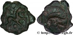GALLIA BELGICA - AMBIANI (Regione di Amiens) Bronze au cheval et au sanglier, “type des dépôts d’Amiens”