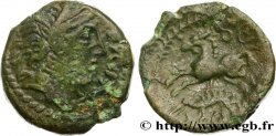 GALLIEN - AULERCI EBUROVICES (Region die Évreux) Bronze IBRVIXS au cheval et au sanglier
