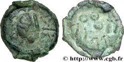 GALLIA BELGICA - SUESSIONES (Región de Soissons) Bronze au cheval et aux annelets
