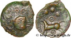 GALLIEN - BELGICA - REMI (Region die Reims) Bronze au cheval et aux annelets