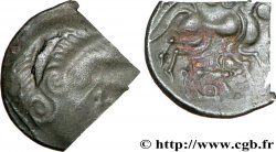 CORIOSOLITES (Région de Corseul, Cotes d Armor) Statère de billon, classe III (cisaillé) TTB/TTB+