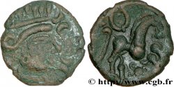 GALLIA BELGICA - AMBIANI (Area of Amiens) Bronze au cheval, BN 8432
