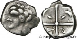 GALLIEN - SÜDWESTGALLIEN - VOLCÆ TECTOSAGES (Region die Toulouse) Drachme de style hybride entre “cubiste et romanisé”, S. 57