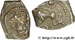 GALLIA - SUDOVESTE DELLA GALLIA - RUTENI (Regione di Rodez) Drachme “au sanglier”, à la petite tête bouclée
