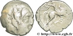 GALLIEN - PICTONES (Region die Poitiers) Drachme au cavalier ailé - trésor d’Ouzilly