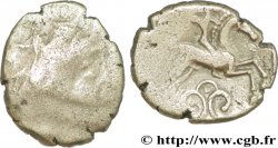 GALLIEN - PICTONES (Region die Poitiers) Drachme au cavalier ailé - trésor d’Ouzilly