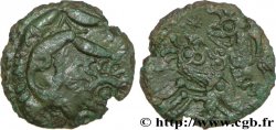 GALLIEN - BELGICA - BELLOVACI, Ungewiß Bronze “au nageur et aux coqs affrontés”
