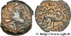 GALLIA - SENONES (Región de Sens) Bronze YLLYCCI à l’oiseau, classe VIIa