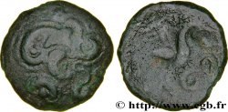 GALLIA - BELGICA - BELLOVACI (Regione di Beauvais) Bronze au coq, DT. 517