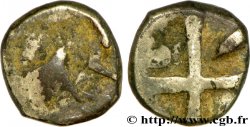 GALLIA - SOUTH WESTERN GAUL - VOLCÆ TECTOSAGES (Area of Toulouse) Drachme “à la tête cubiste”, indéterminée