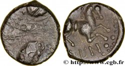 EDUENS, ÆDUI (BIBRACTE, Area of the Mont-Beuvray) Denier ANORBOS/DVBNO, coin à empreintes multiples