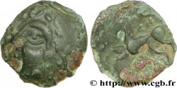 GALLIEN - AULERCI EBUROVICES (Region die Évreux) Bronze au cheval et au sanglier