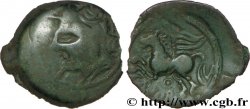 GALLIA BELGICA - SUESSIONES (Región de Soissons) Bronze CRICIRV, barbu