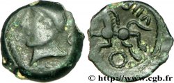 GALLIEN - BELGICA - PAGUS CATUSLUGI - Das Heiligtum des BOIS L ABBÉ (Seine-Maritime) Bronze VIIRICIVS, classe I