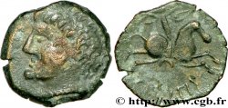 GALLIA BELGICA - MELDI (Regione di Meaux) Bronze EPENOS, imitation anépigraphe au droit