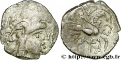 BAÏOCASSES (Région de Bayeux) Statère de billon au sanglier, stylisé, exemplaire DT. S 2264A