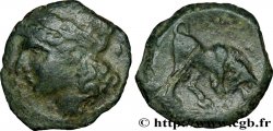 MASSALIEN - MARSEILLES Bronze au taureau, tête à gauche