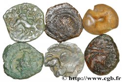 Gallia Lot de 6 bronzes variés