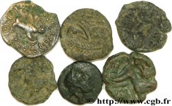 Gallia Lot de 6 bronzes variés