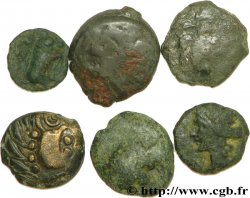 Gallia Lot de 6 bronzes variés