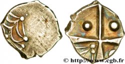 GALLIA - SOUTH WESTERN GAUL - CADURCI (Area of Cahors) Drachme “à la tête triangulaire”, S. 139 AU/AU