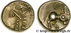 GALLIA - ÆDUI (BIBRACTE, Area of the Mont-Beuvray) Denier ANORBOS/DVBNO