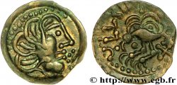 GALLIA - SENONES (Región de Sens) Bronze YLLYCCI à l’oiseau, classe Va / Vc