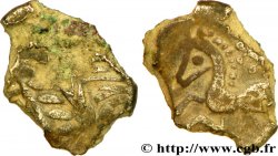 ALLOBROGES (Région du Dauphiné) Denier au cheval galopant et au “caducée, fourré