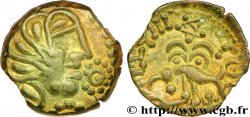 GALLIA - SENONES (Región de Sens) Bronze YLLYCCI à l’oiseau, classe Va / Vc