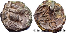 GALLIA - CARNUTES (Región de la Beauce) Bronze “à l’aigle et au serpent”